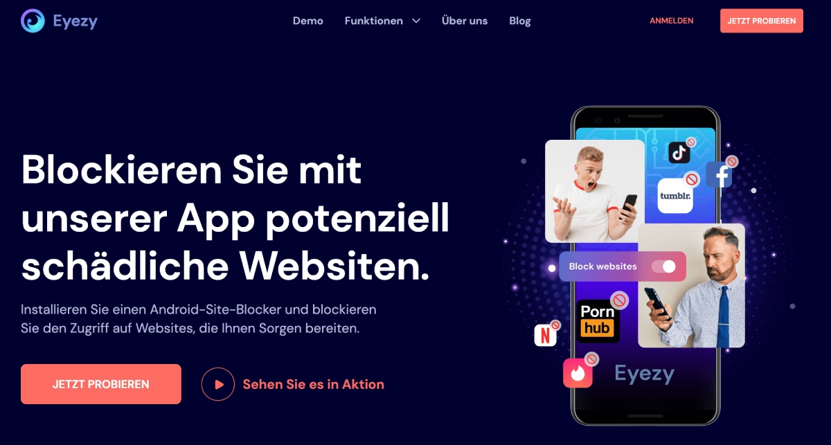 eyezy de website blocker app