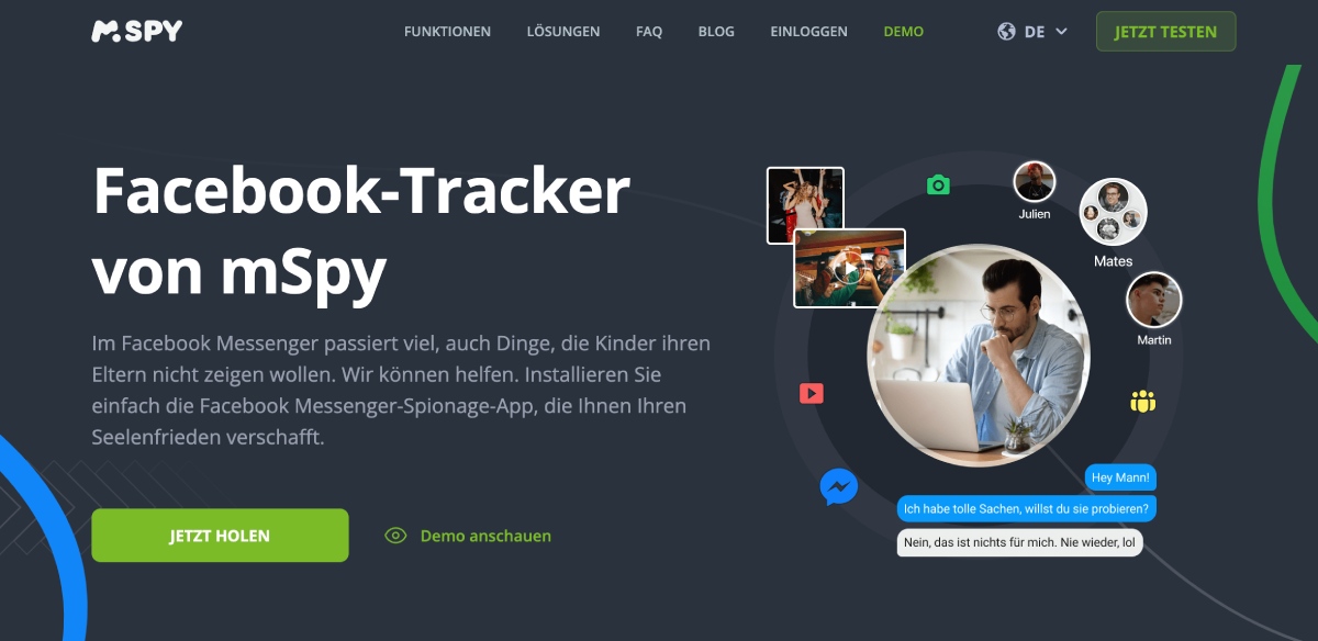 facebook tracker von mspy