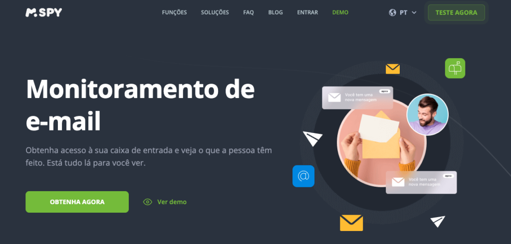 mspy monitoramento de e-mail